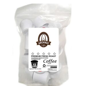12 pack single serve cups coffee pods medium roast